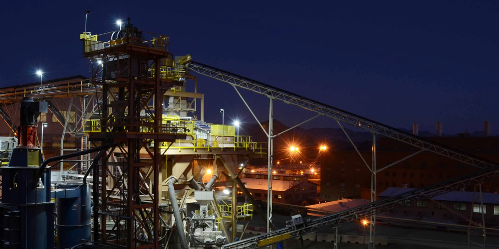 柳州某選礦廠(chǎng)重晶石脫水篩選