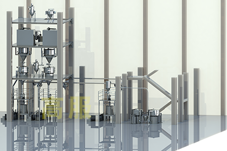 高混機(jī)配料系統(tǒng)