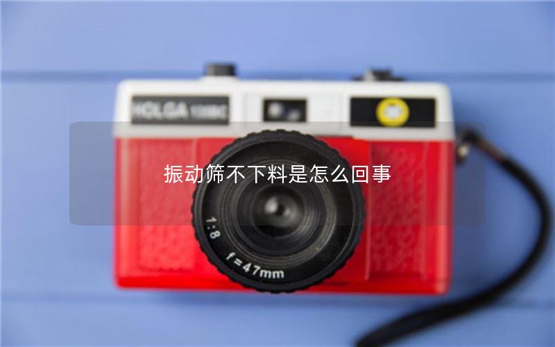 振動(dòng)篩不下料是怎么回事