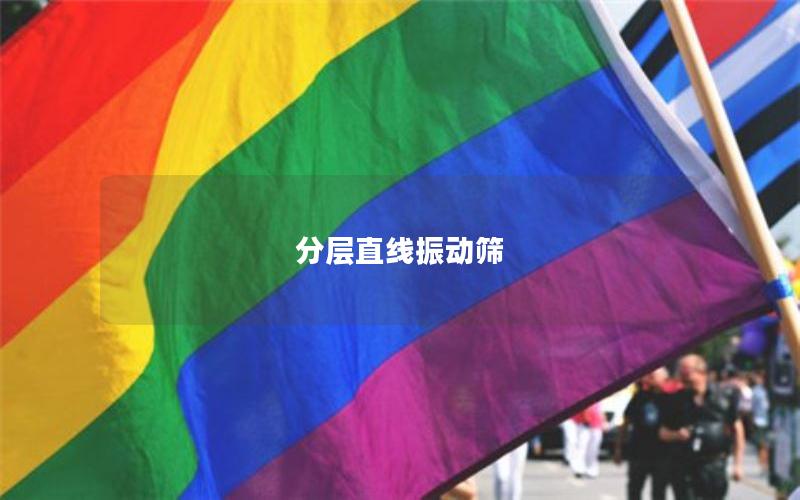 分層直線振動篩 分層直線振動篩