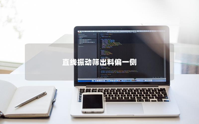 直線振動(dòng)篩出料偏一側(cè)